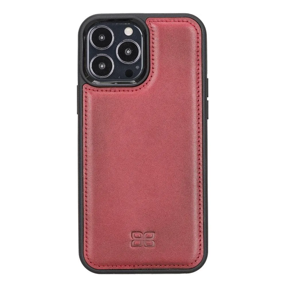 Flexible Leather Back Cover for iPhone 13 Series