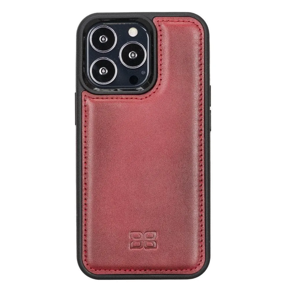 Flexible Leather Back Cover for iPhone 13 Series