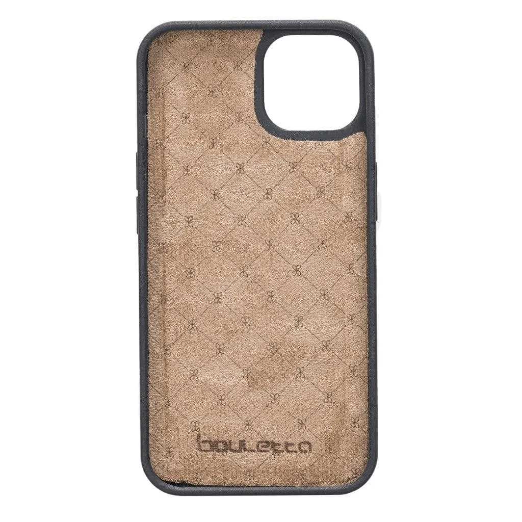 Flexible Leather Back Cover with Card Holder for iPhone 13 Series