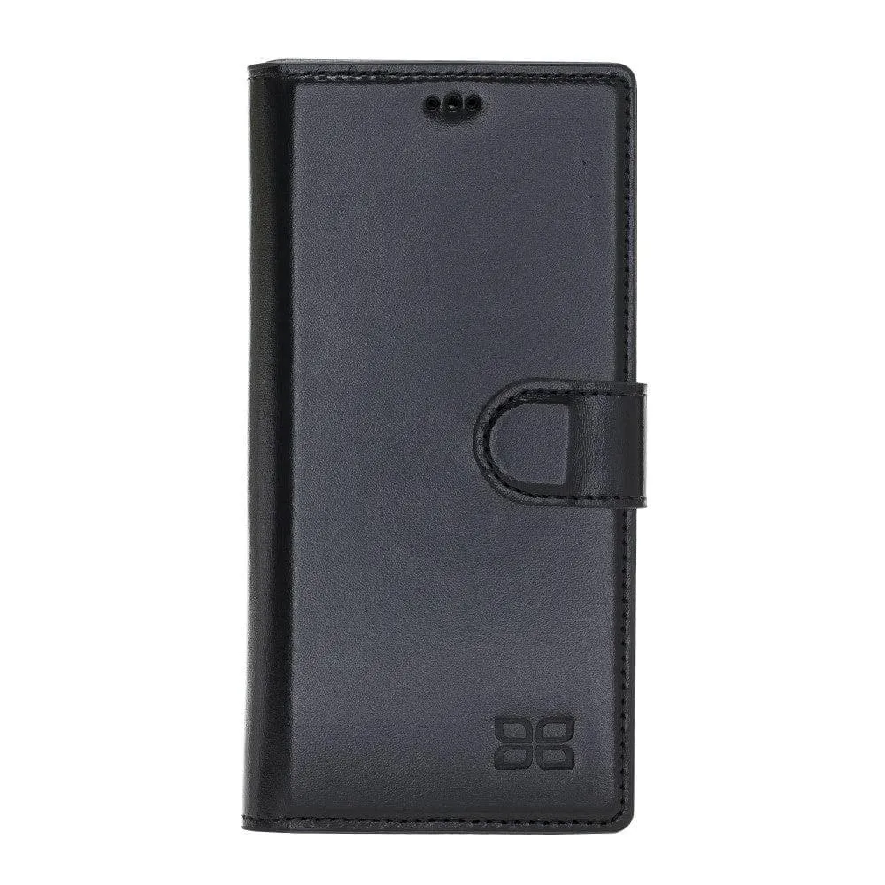 Full Leather Coating Detachable Wallet Case for Samsung Note 10 Series