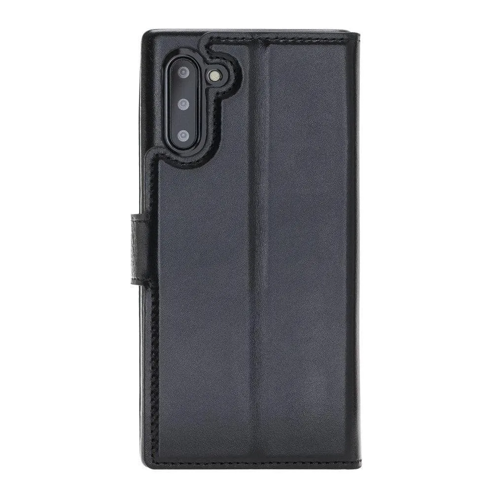 Full Leather Coating Detachable Wallet Case for Samsung Note 10 Series