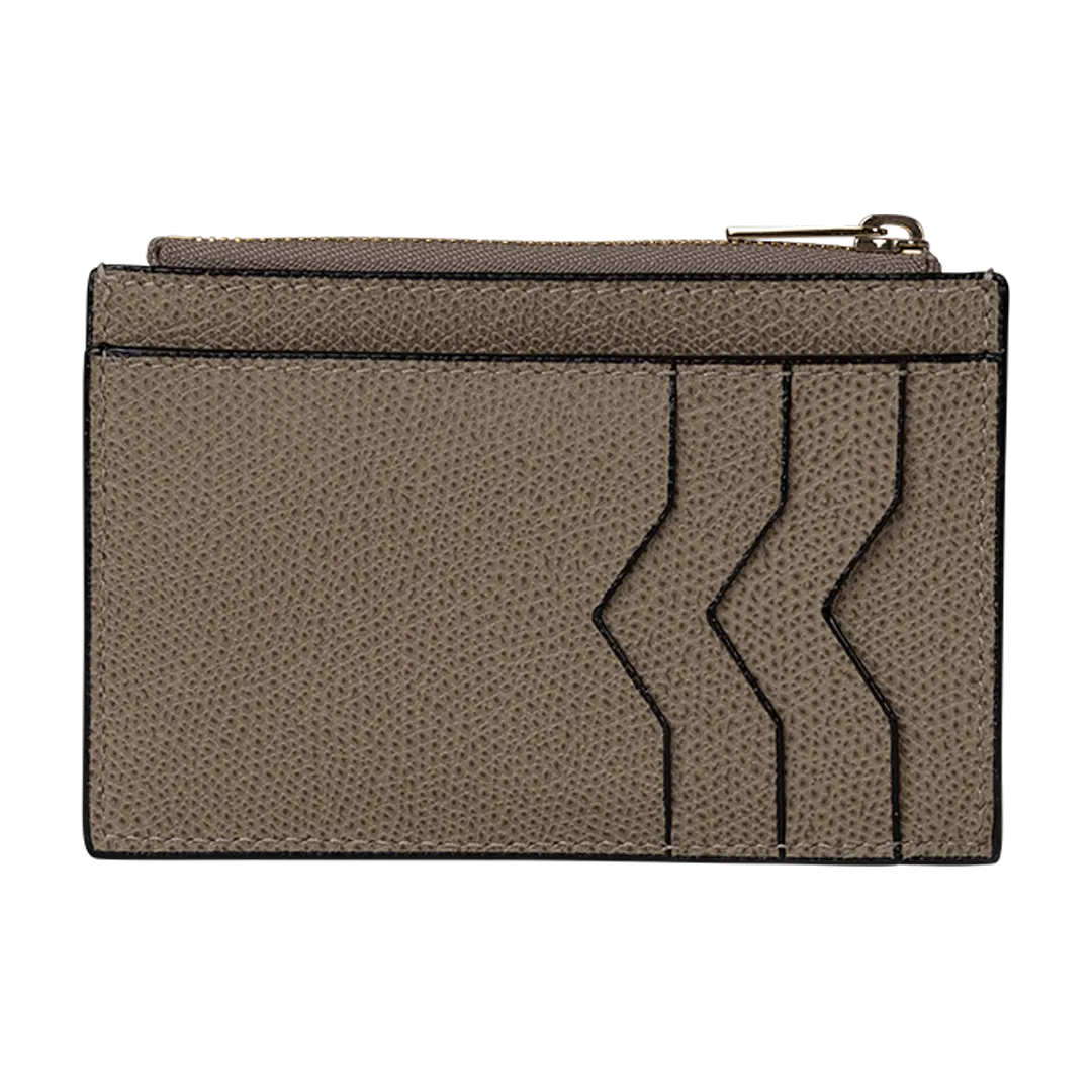 Grey Card Case Holder