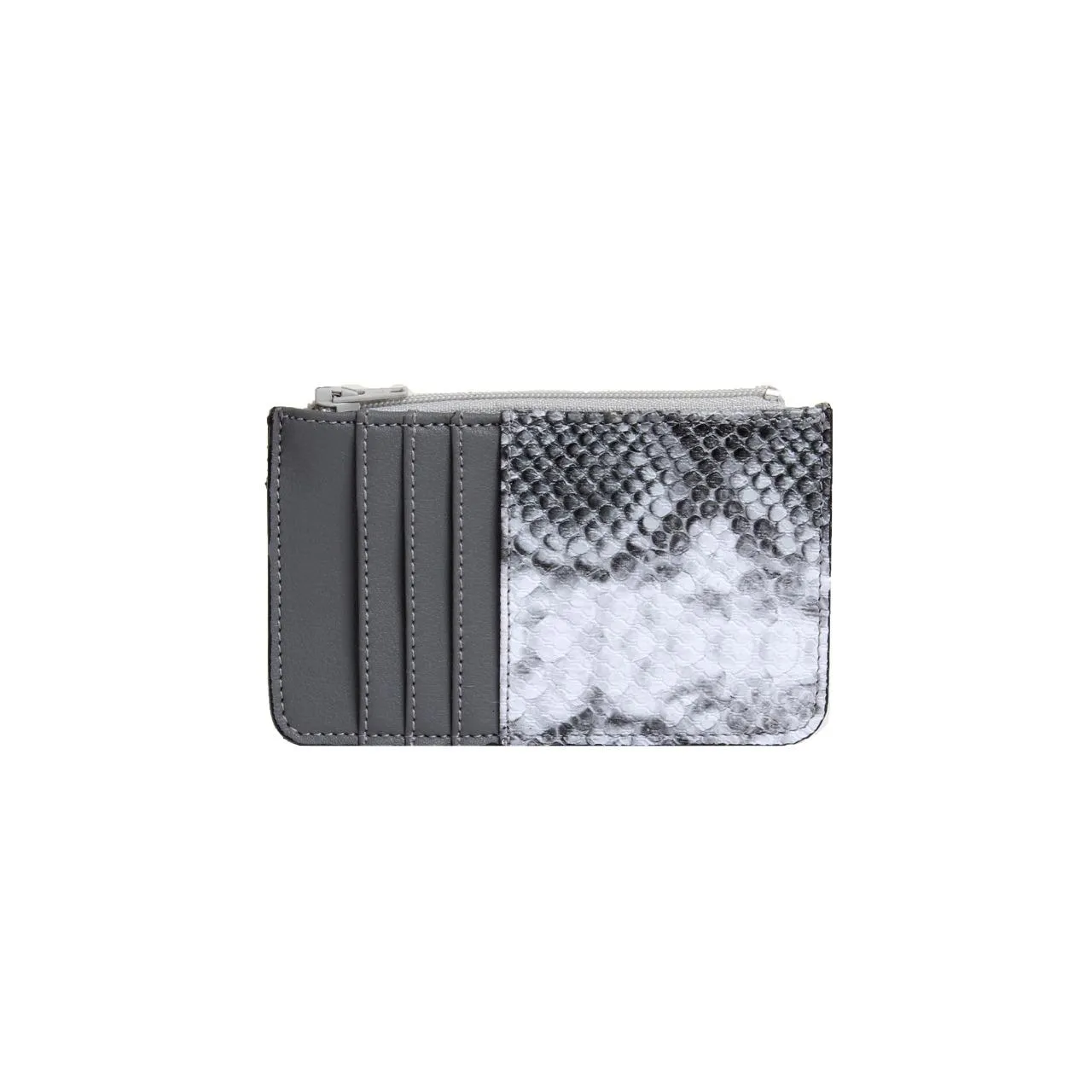 Grey SnakeSkin Card Holder