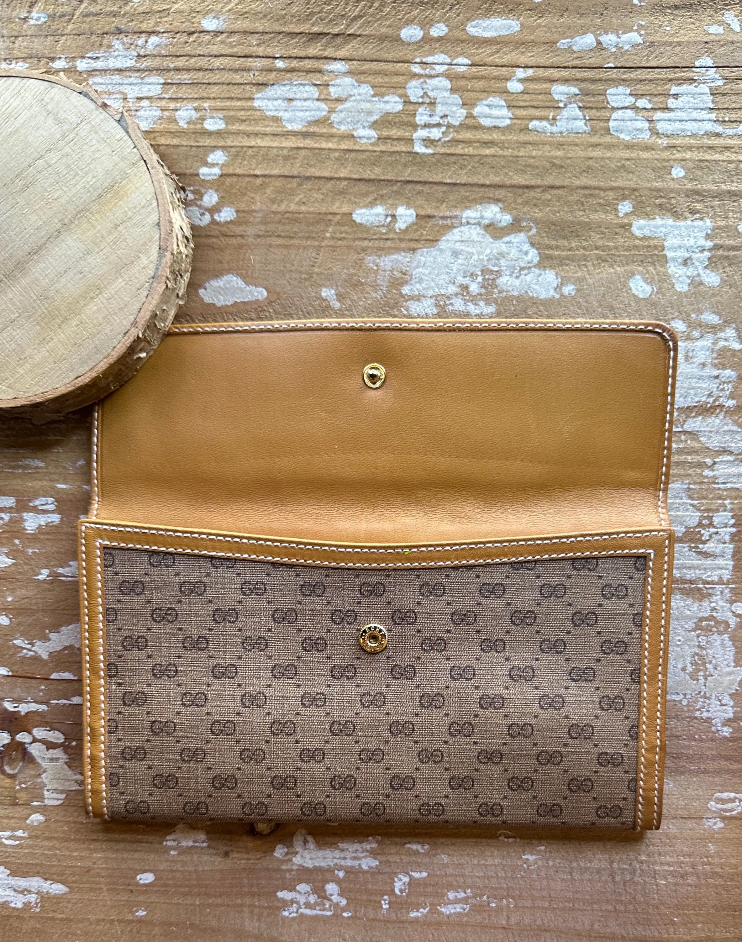 GUCCI 80s Micro GG Monogram Wallet  035 904 0137