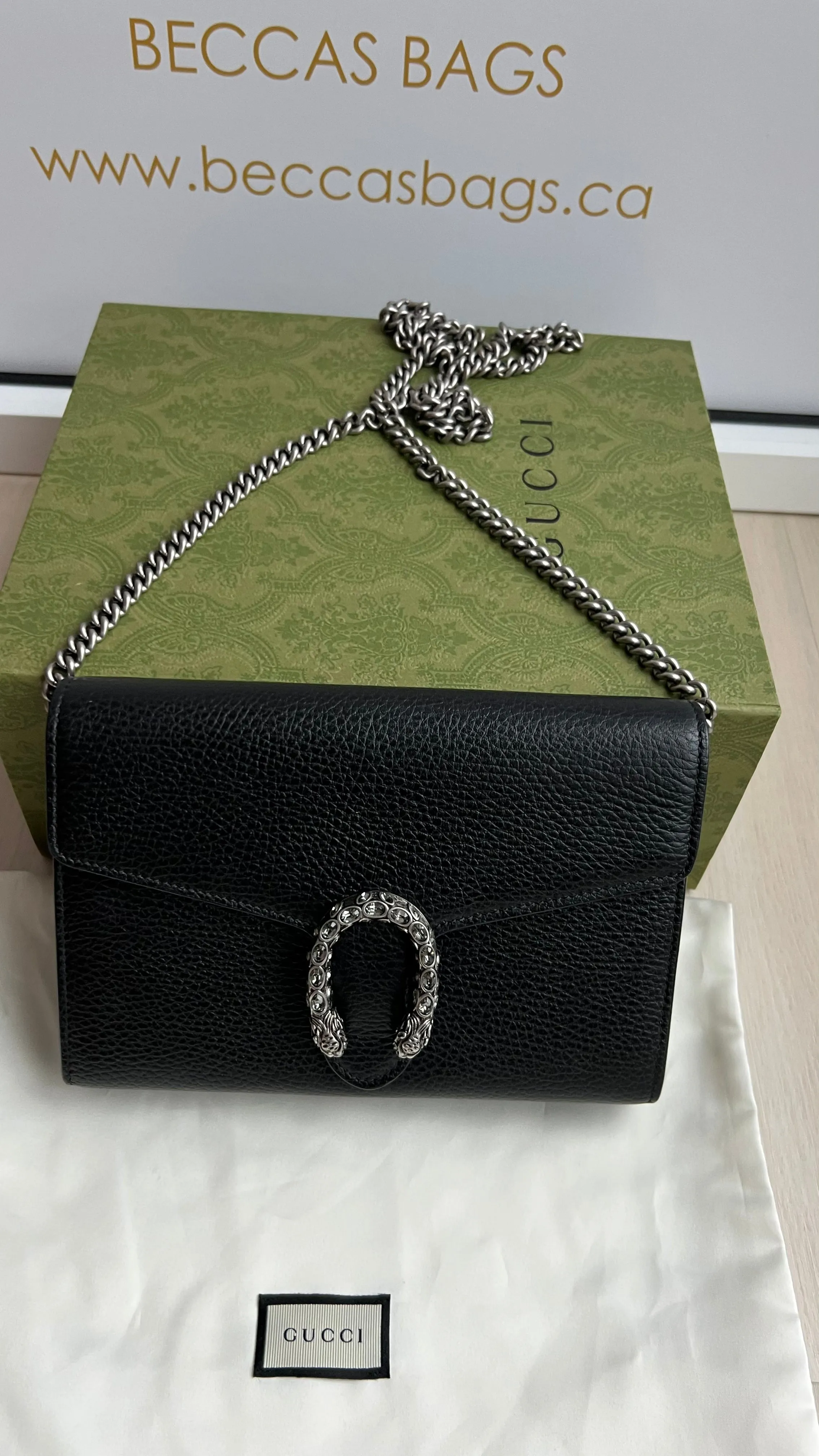 GUCCI Dionysus Mini Chain Wallet