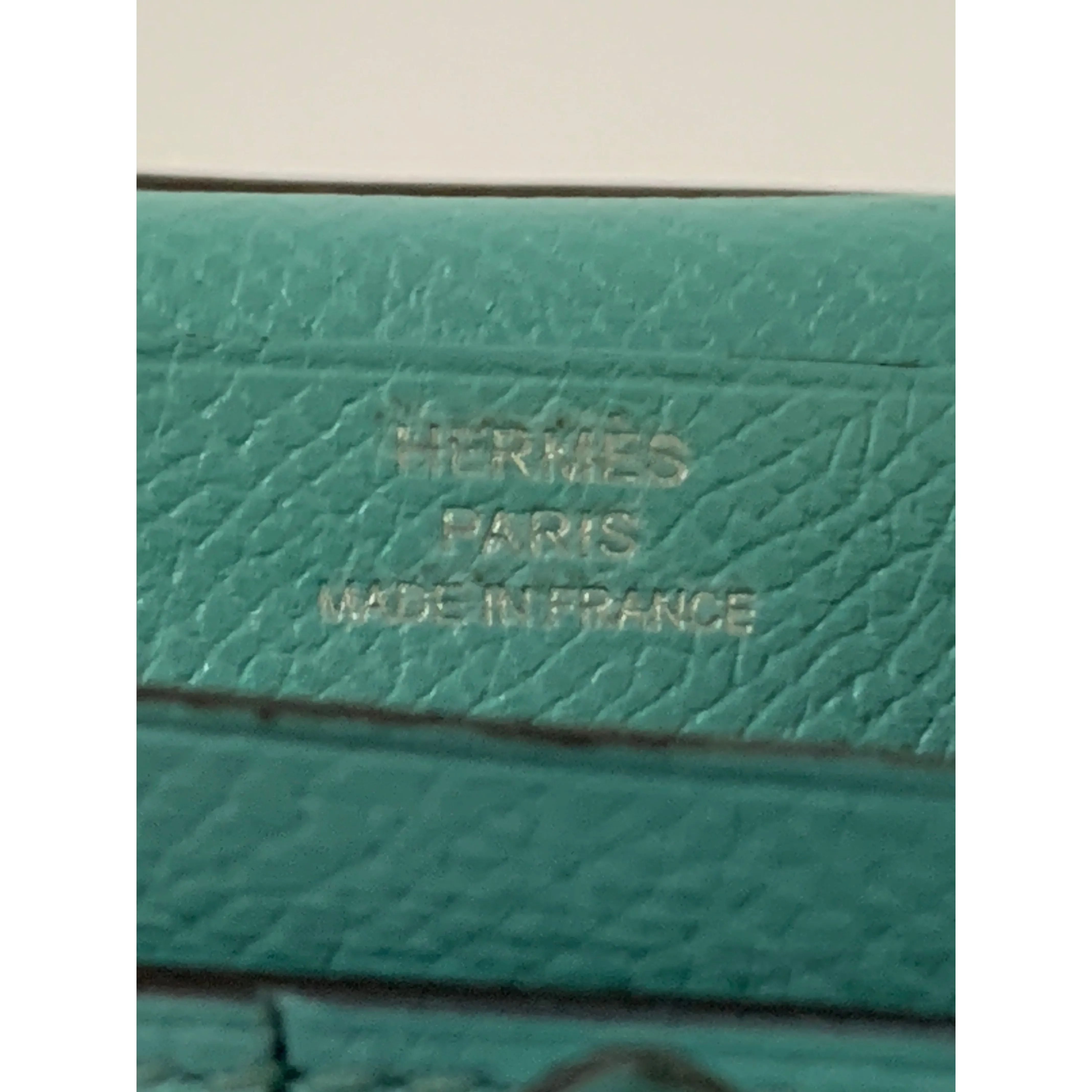 #HERMES/Long Wallet/IDG/Leather/Plain