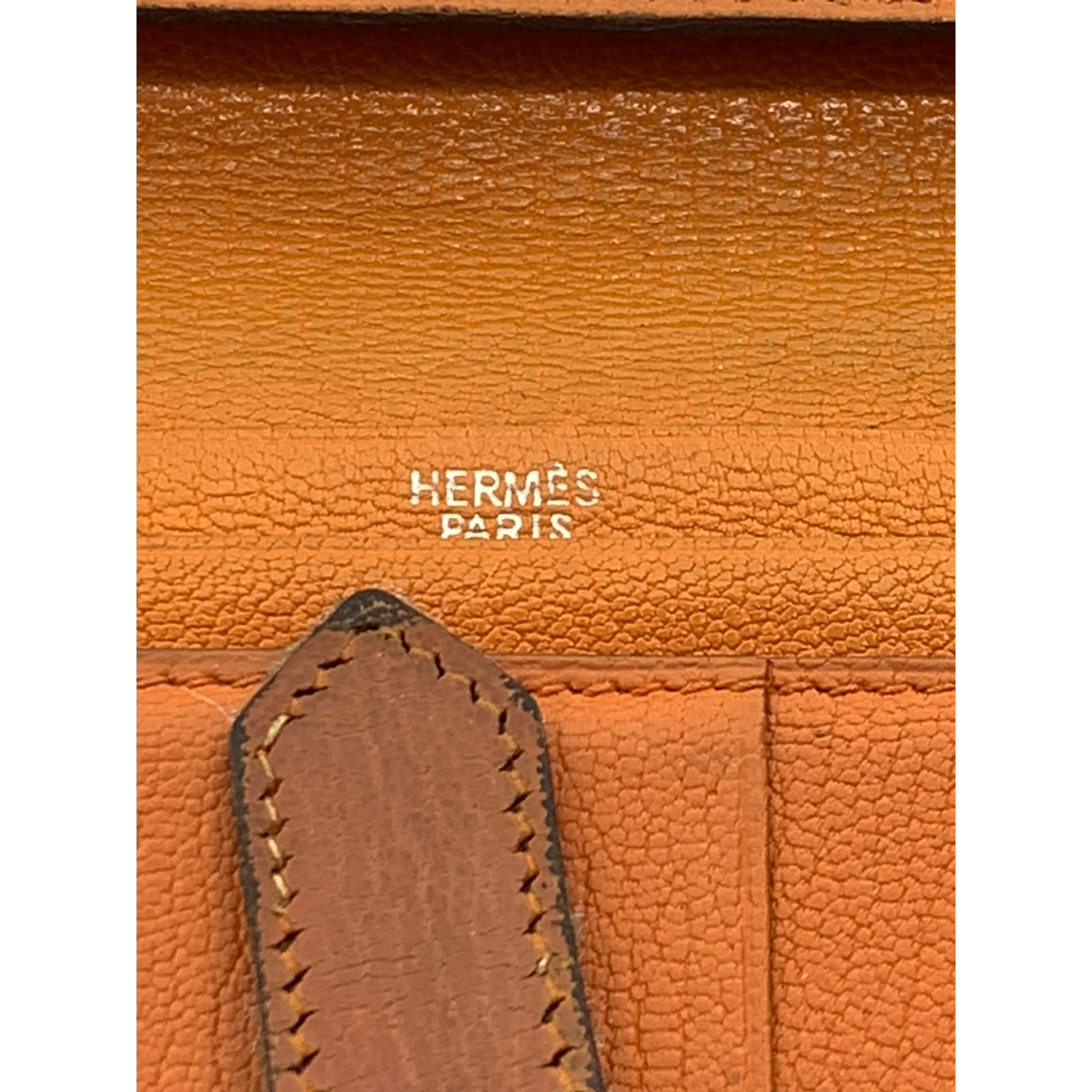 #HERMES/Long Wallet/ORN/Leather