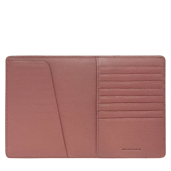 In Transit Passport Wallet - Dusty Rose