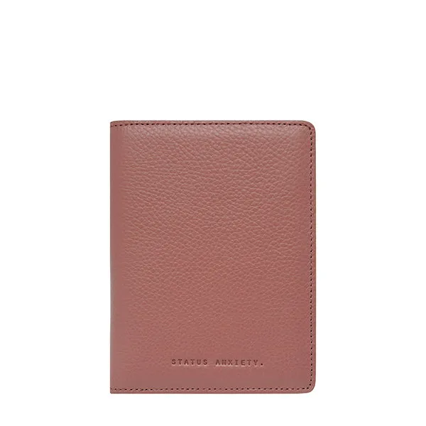 In Transit Passport Wallet - Dusty Rose