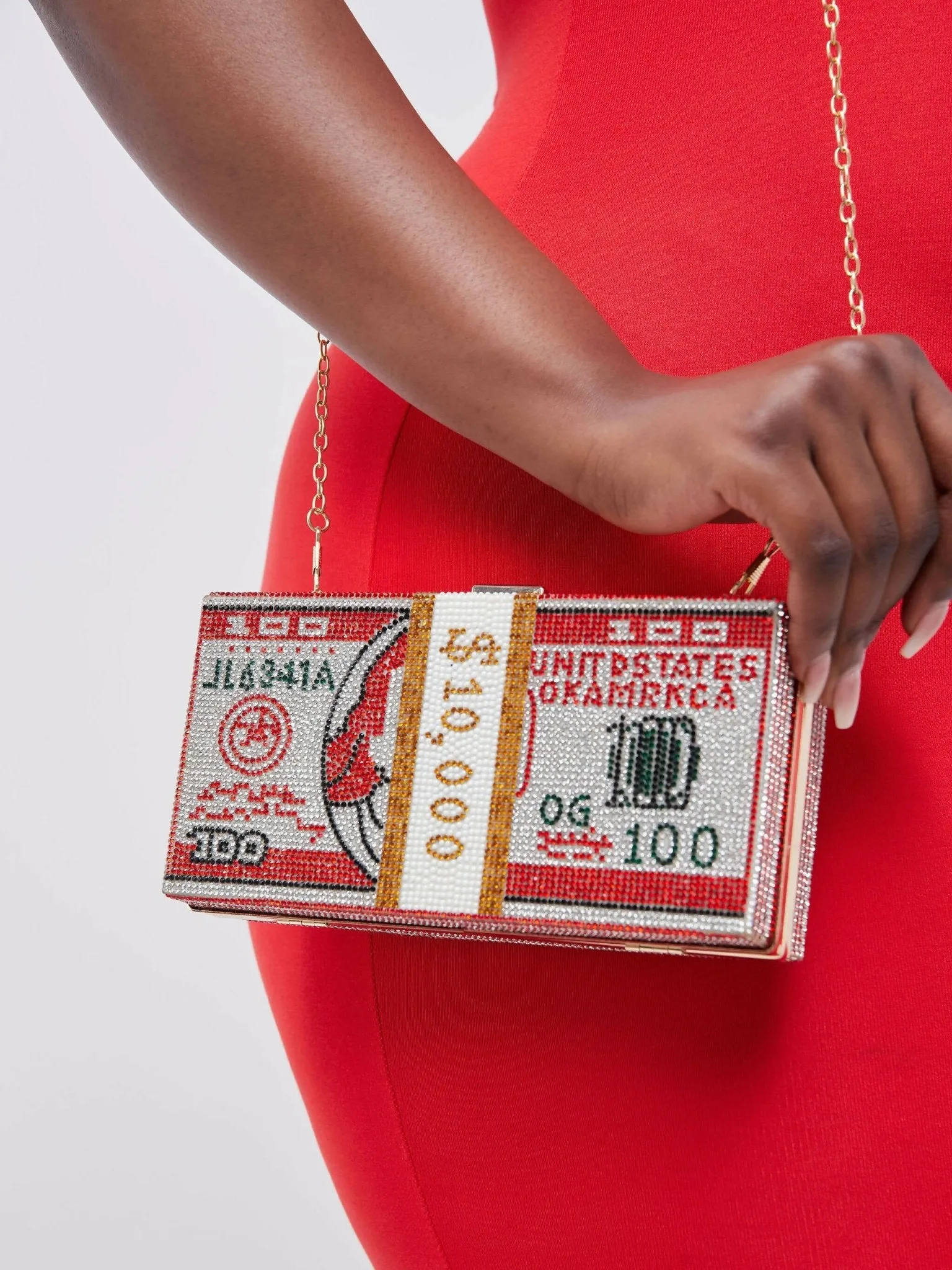 Lizola Dollar Bag Sling - Red