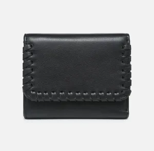 LOGAN WHIPSTITCH TRI FOLD WALLET(2 COLORS)