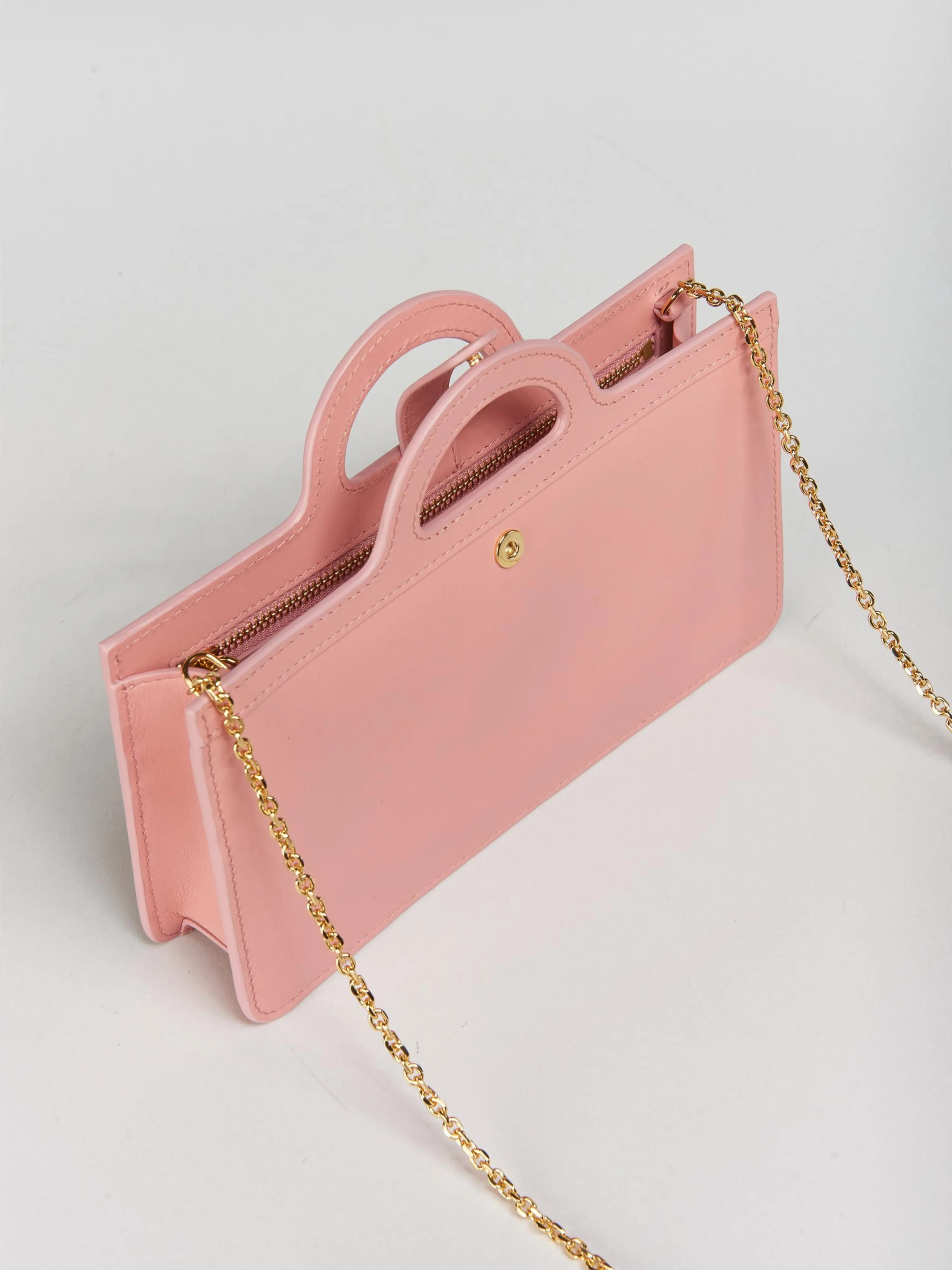 Long Wallet Crossbody in Blush