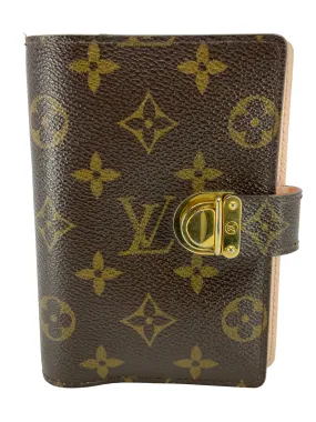 Louis Vuitton Monogram Canvas Agenda PM Wallet