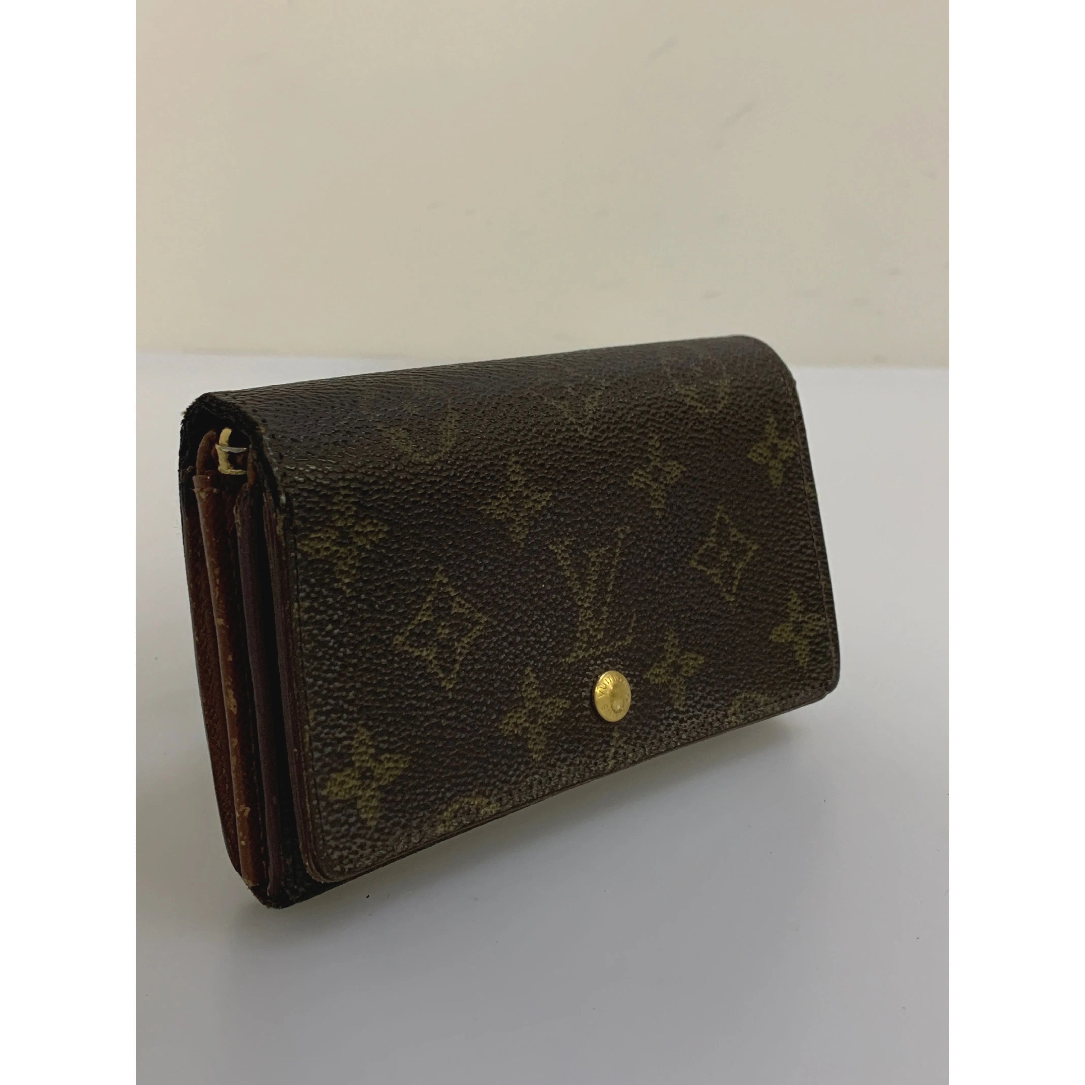 #LOUIS VUITTON/PORTE MONNAIE BILLETS TRESOR_MONOGRAM CANVAS/Bifold Wallet/BRW/PVC