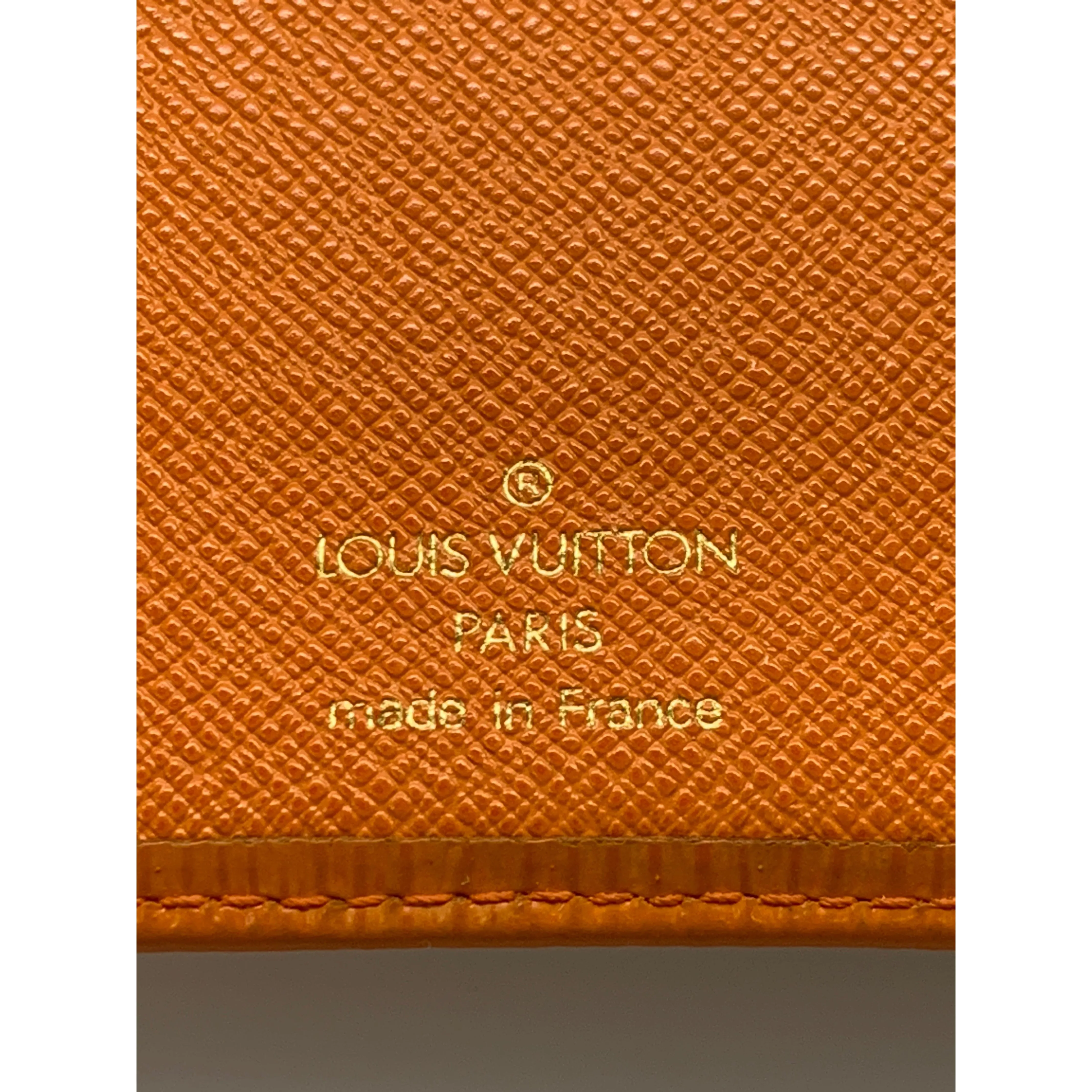 #LOUIS VUITTON/PORTE MONNAIE BILLETS VIENNOIS_EPI/Bifold Wallet/ORN/Leather/M6324H