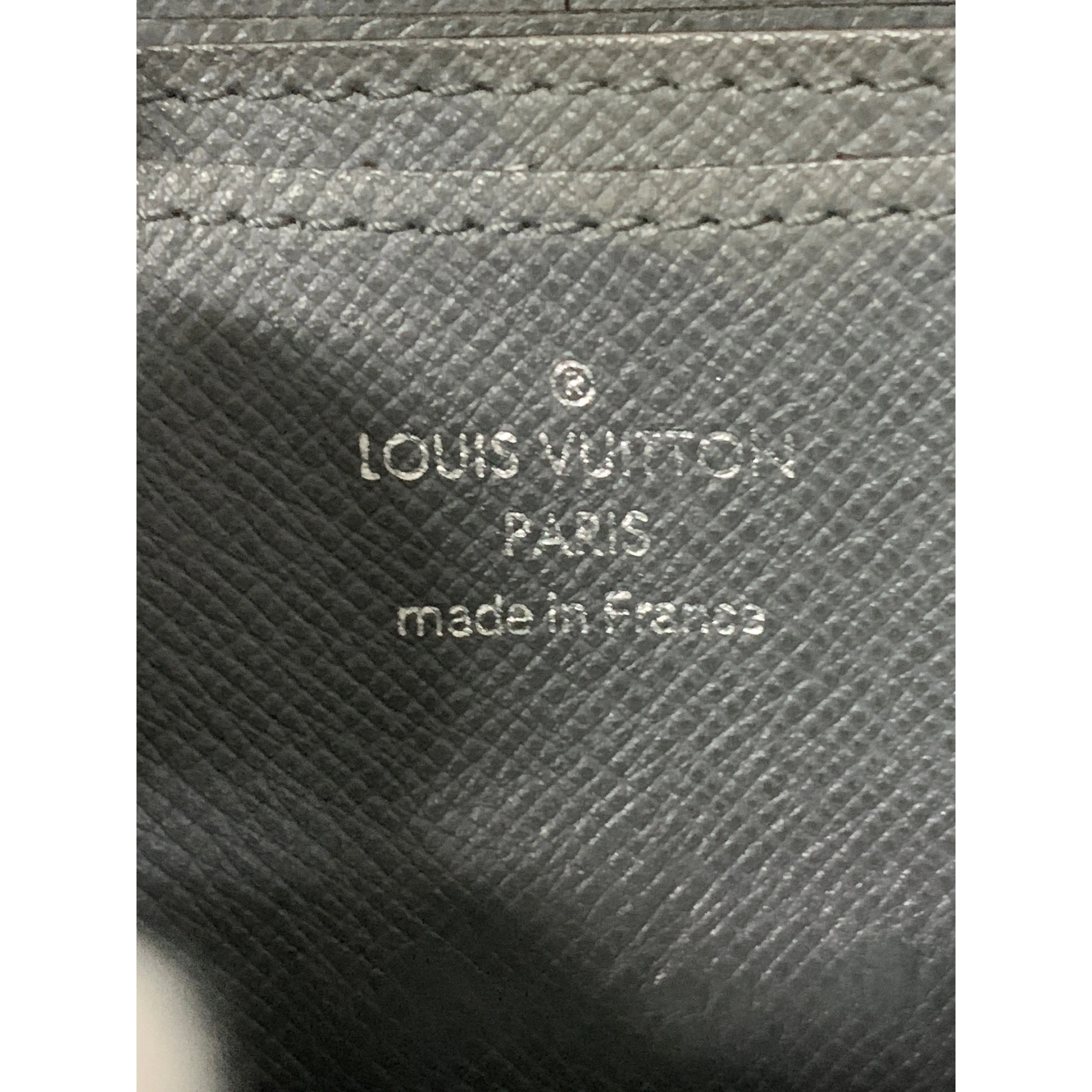 #LOUIS VUITTON/ZIPPY COIN PURSE_TAIGA/Coin Wallet/GRY/M32617