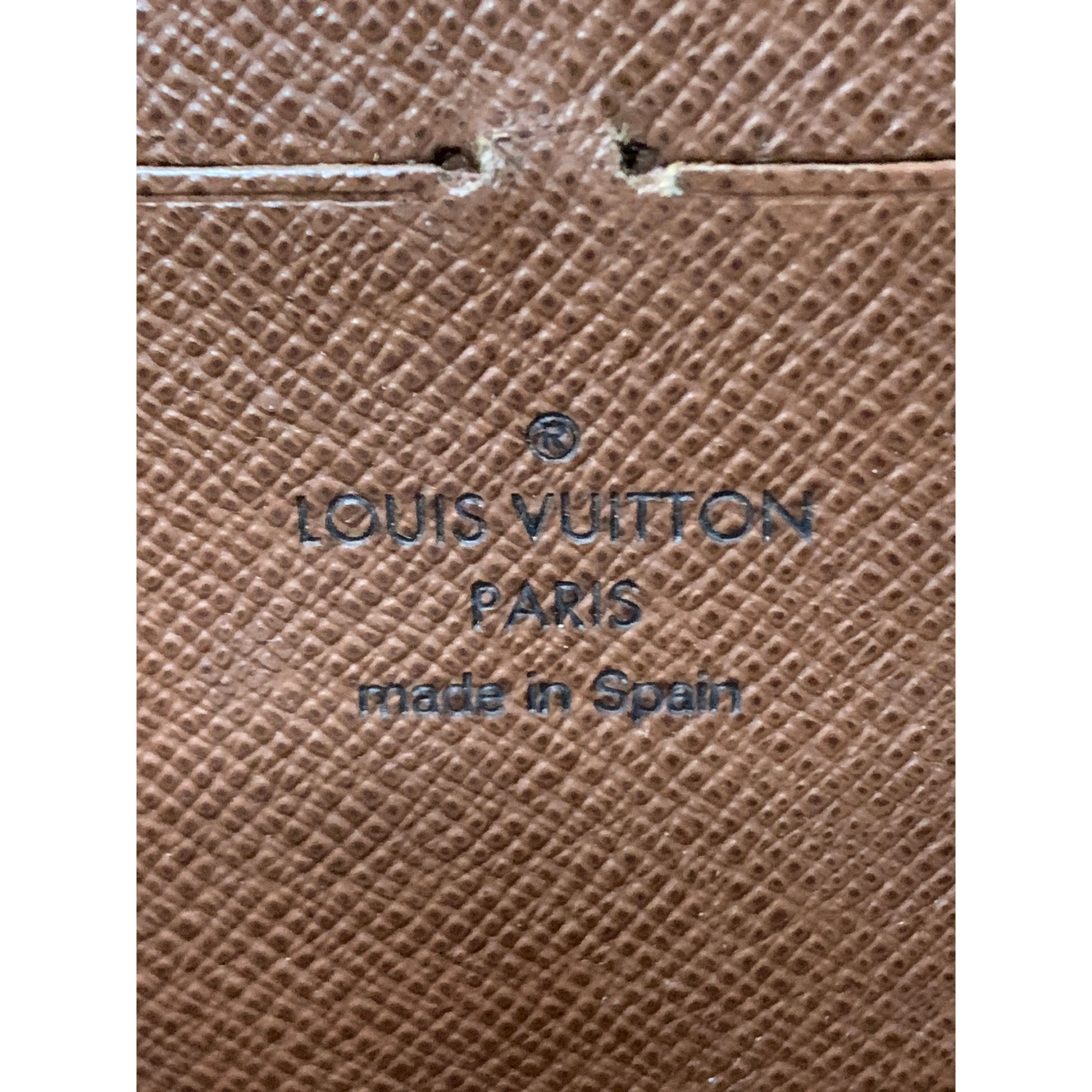 #LOUIS VUITTON/ZIPPY WALLET_MONOGRAM CANVAS/Long Wallet/BRW/PVC