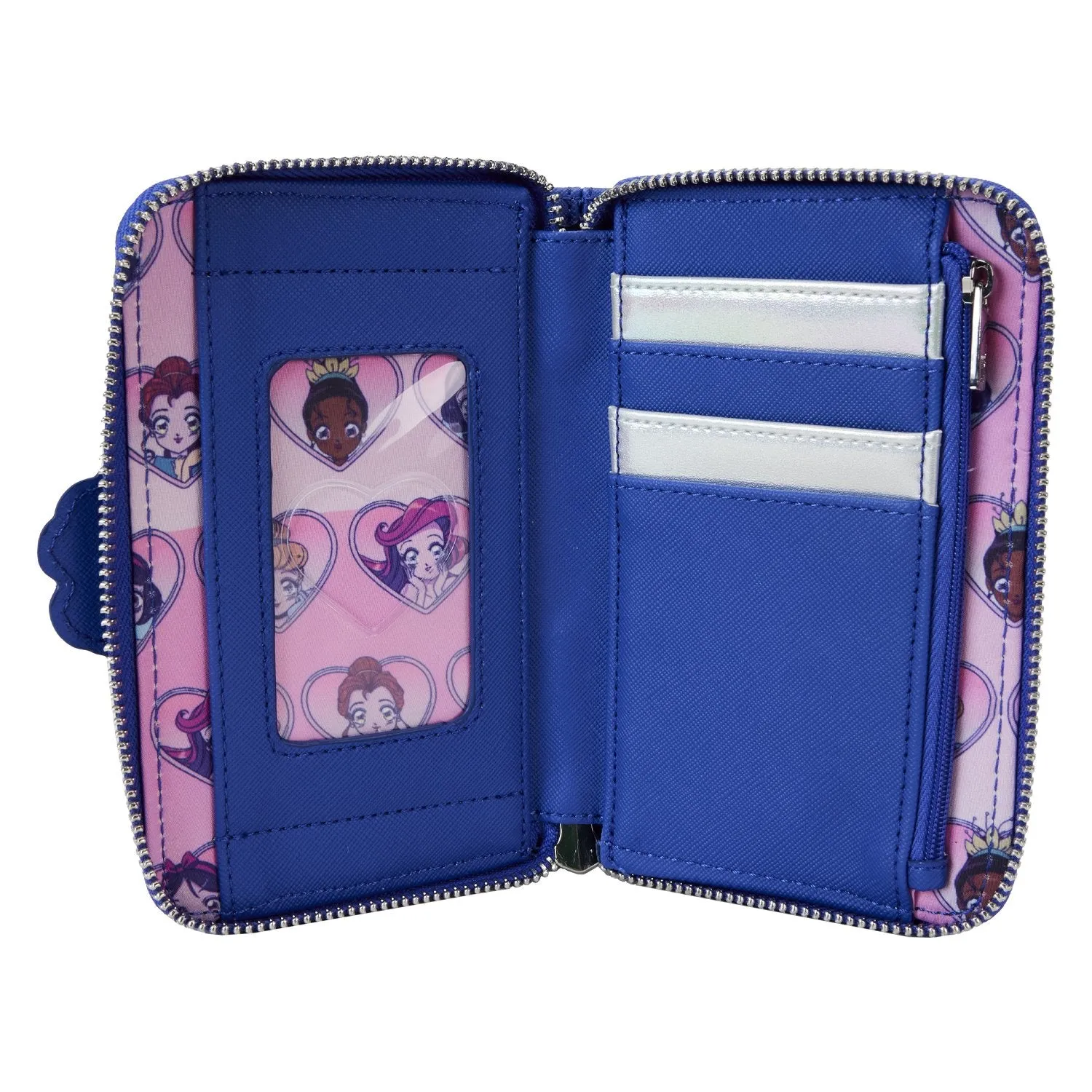 Loungefly Disney Princess Manga Style Zip-Around Wallet - Preorder