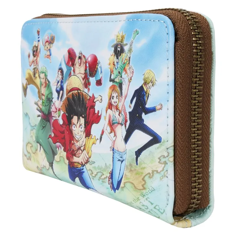 Loungefly Toei One Piece Luffy Gang Zip-Around Wallet