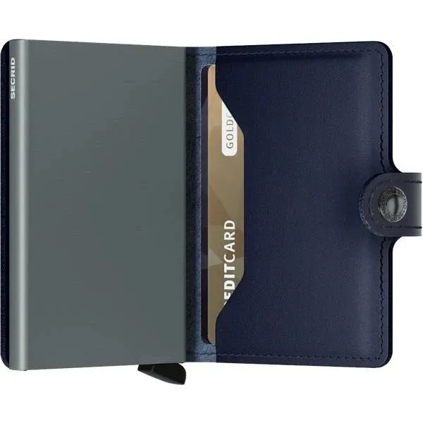 Miniwallet: Metallic Blue