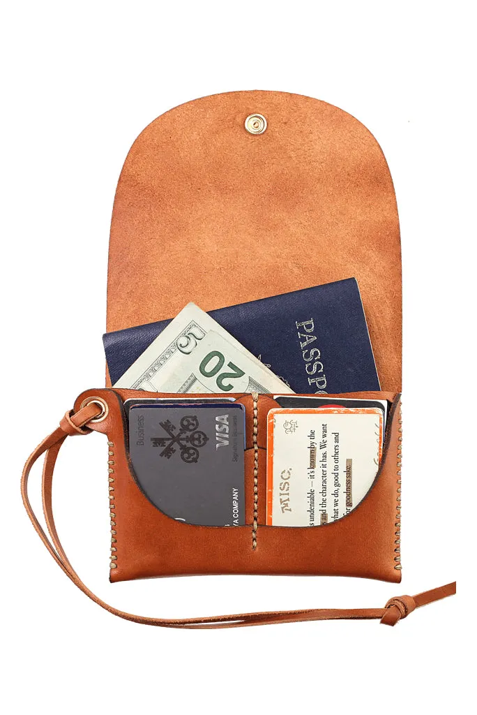 MISC. GOODS  PASSPORT WALLET, 2 COLORS