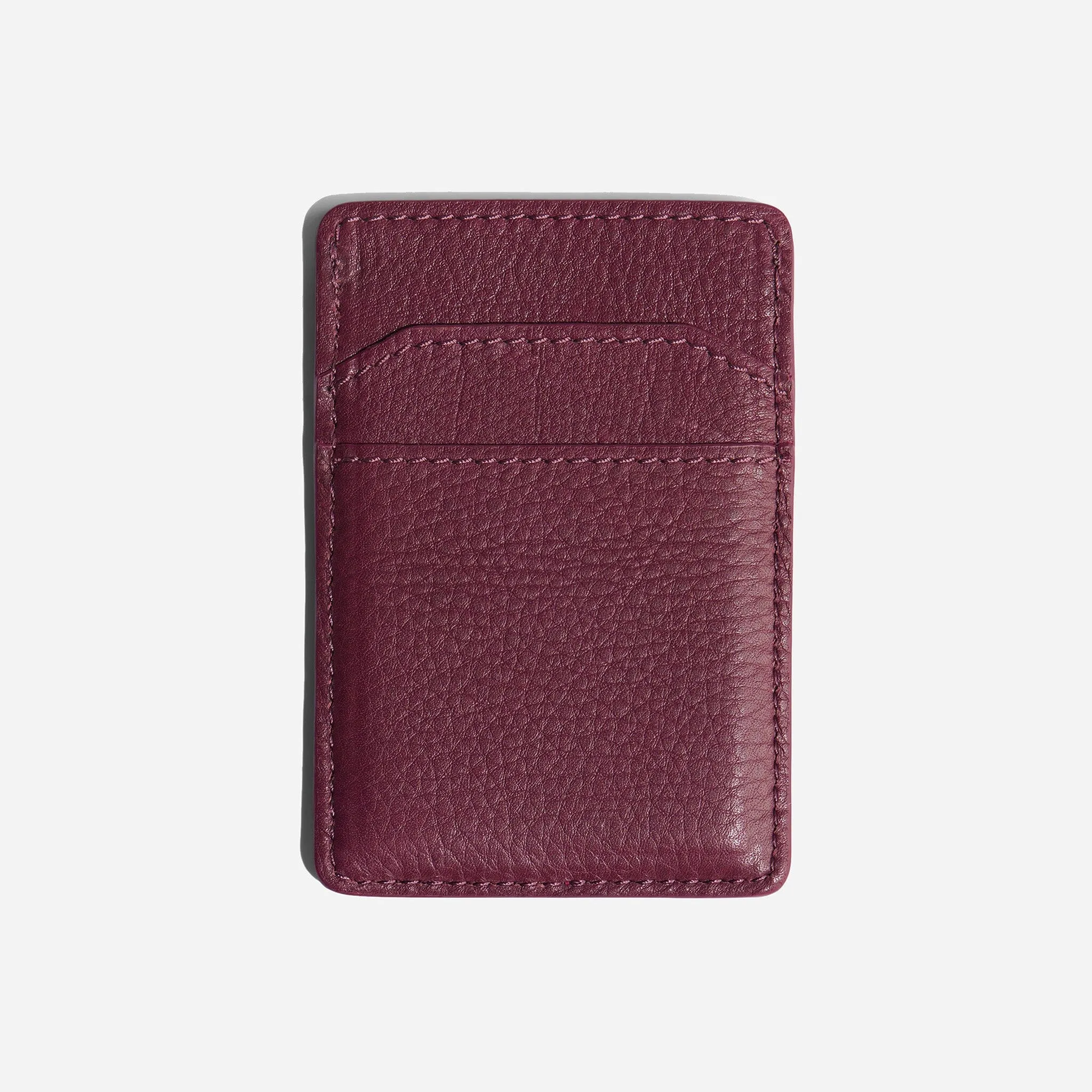 Nico Card Case Wallet Plum