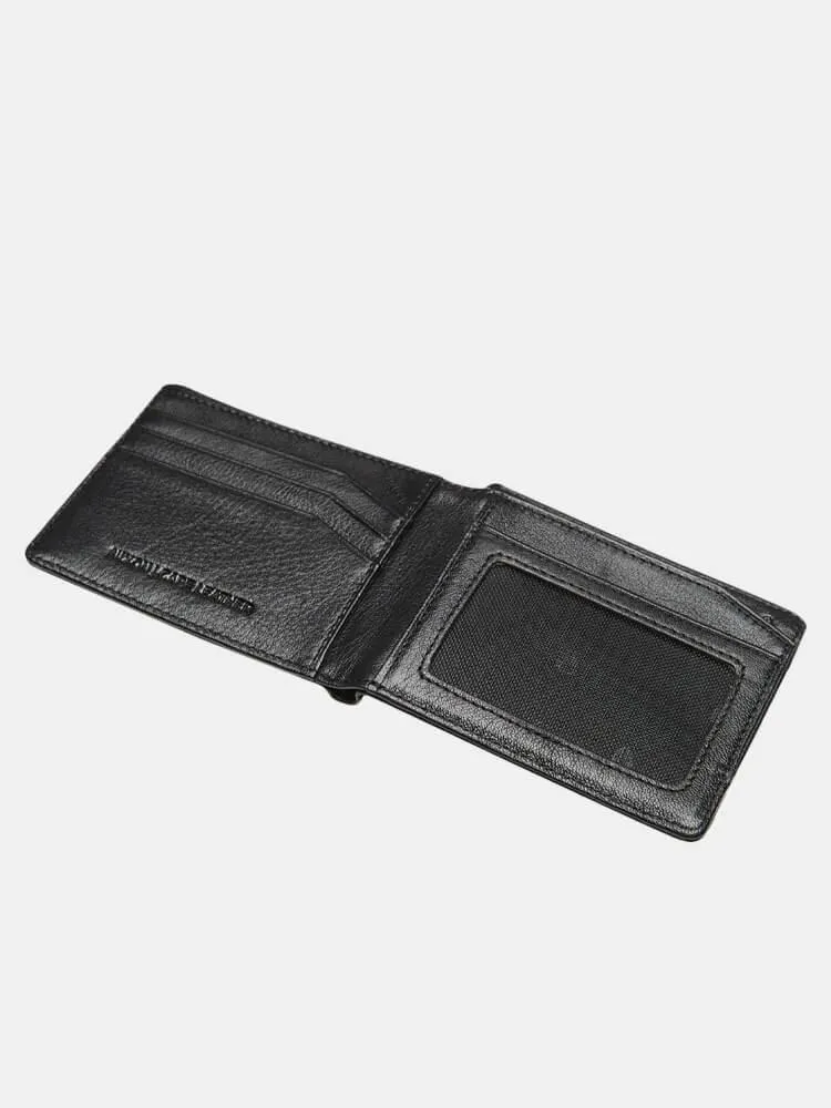 Nixon Cape Leather Wallet - Black