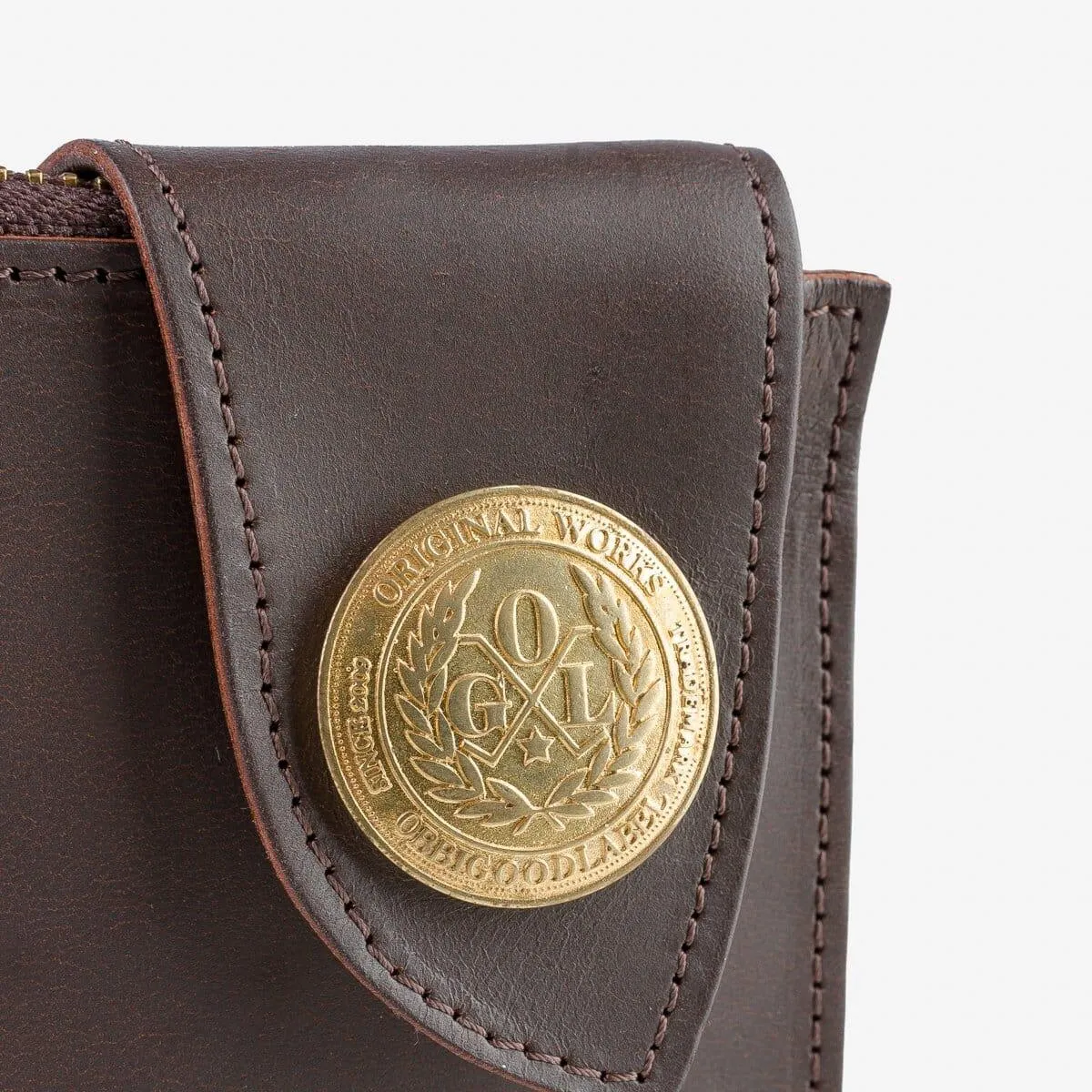 Obbi Good Label - OGL Condor Zip Wallet - Brown