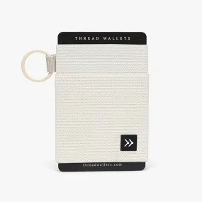 Off White Elastic Wallet