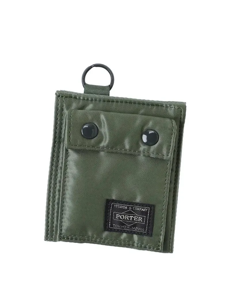 Porter-Yoshida and Co Tanker Wallet Sage Green