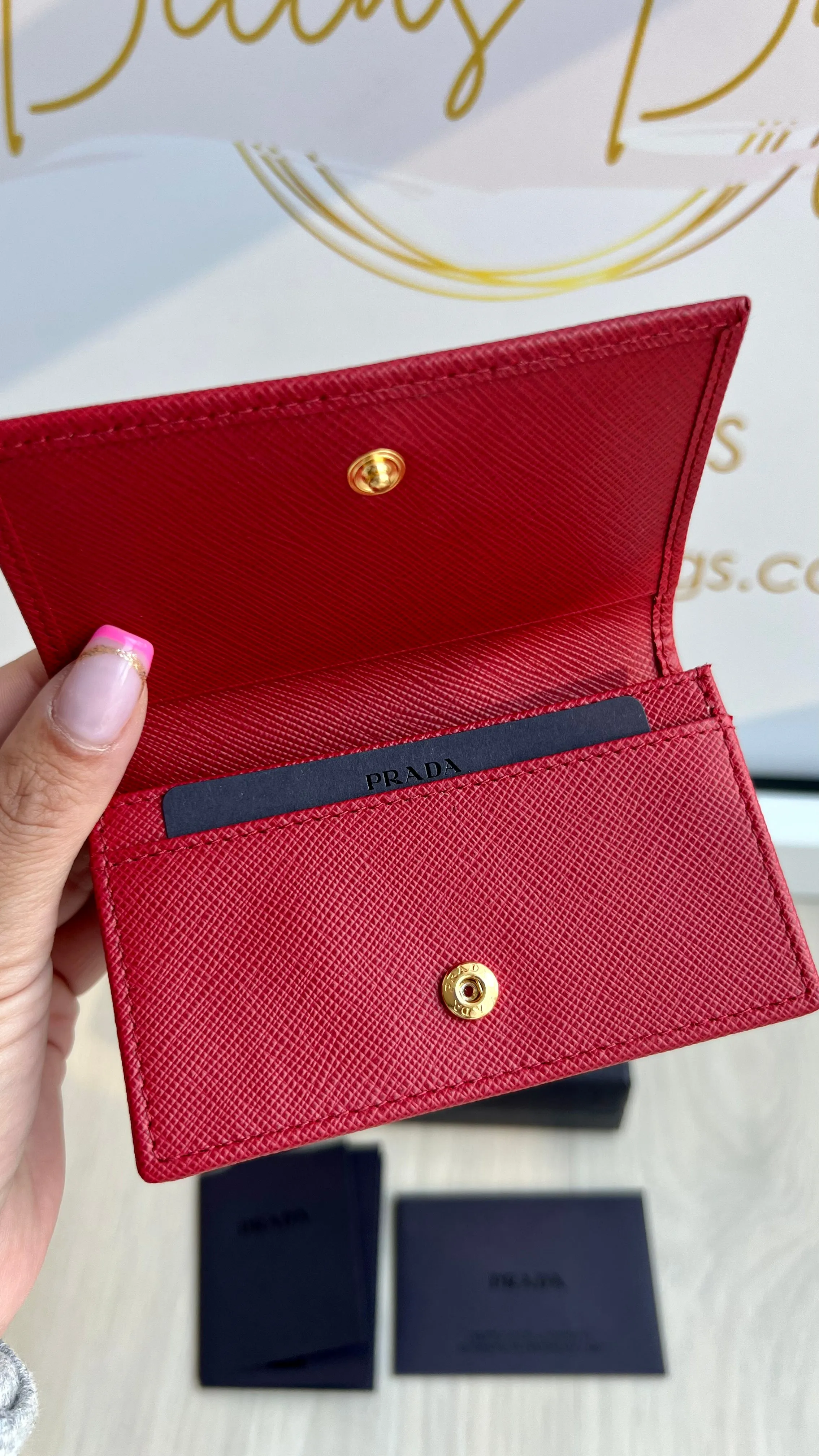 Prada Card Holder Wallet