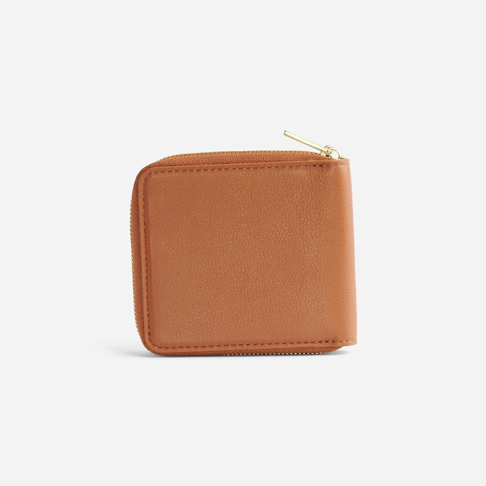 Remi Zip Wallet Caramel