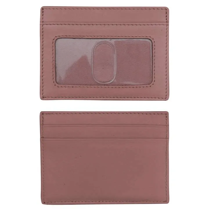 RFID Leather Credit Card/ID Holder