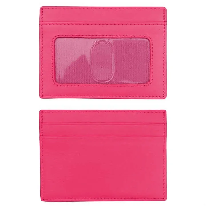 RFID Leather Credit Card/ID Holder