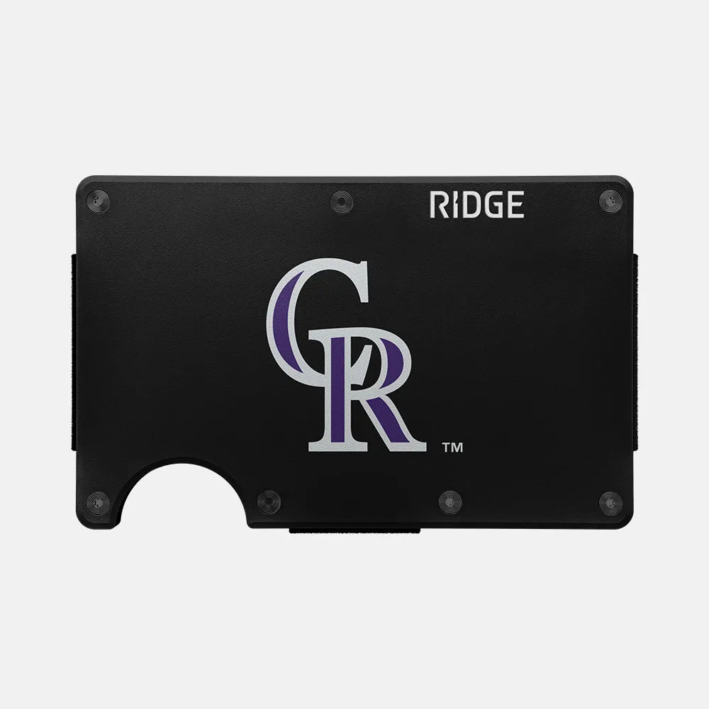 Ridge Wallet - Colorado Rockies