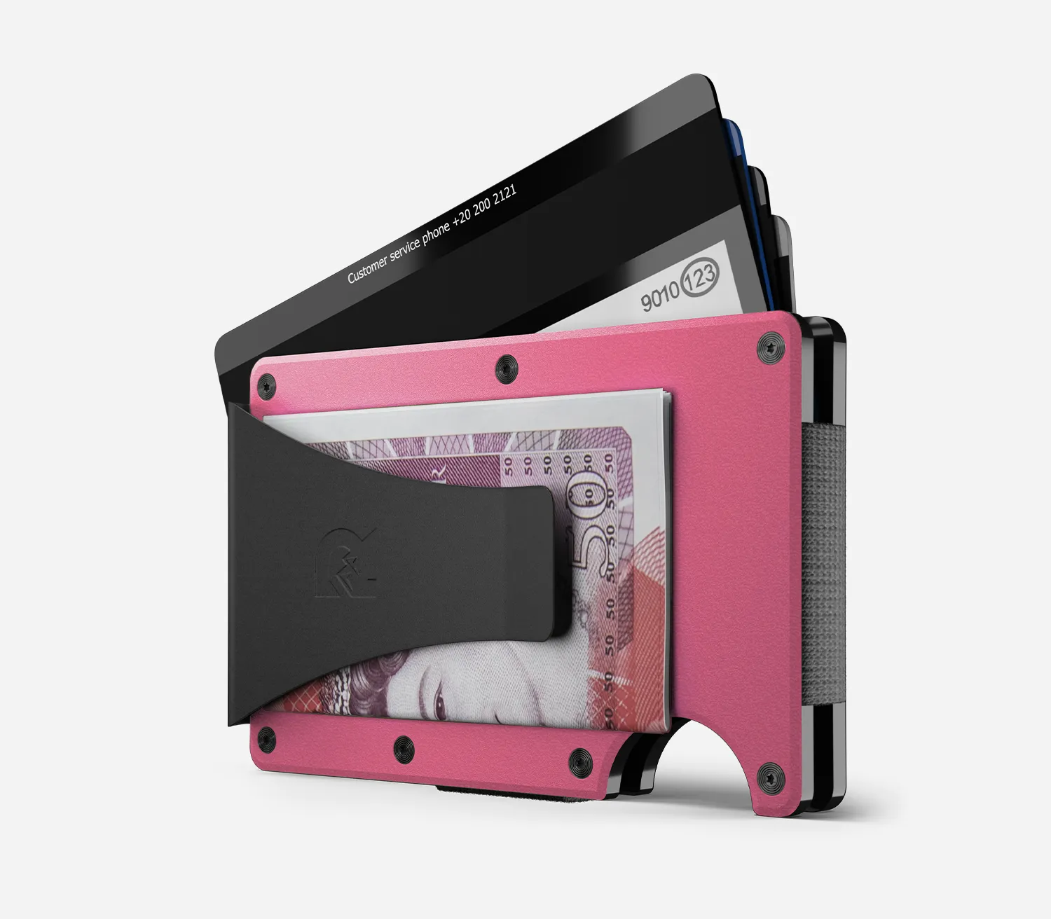 Ridge Wallet - Flamingo Pink