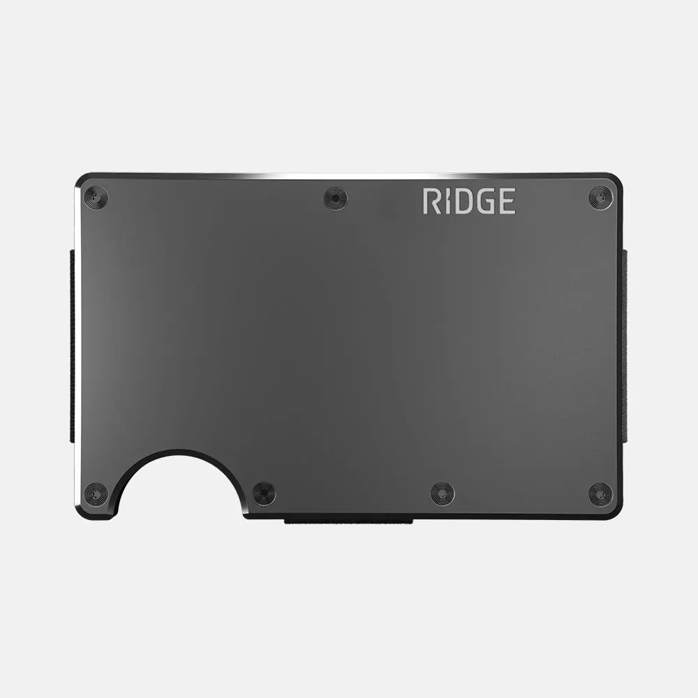 Ridge Wallet - Gunmetal