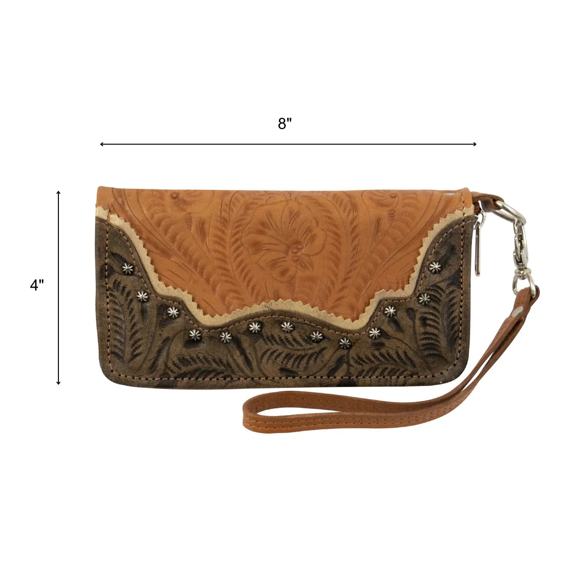 Saddle Ridge Ladies Zip-Around Wallet