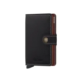 Secrid Mini Wallet Saffiano Brown