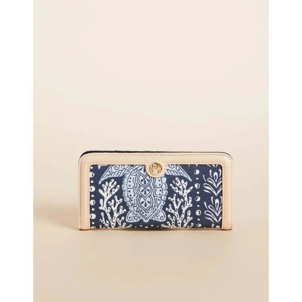 Spartina Small Snap Wallet - Hamilton Sea Life