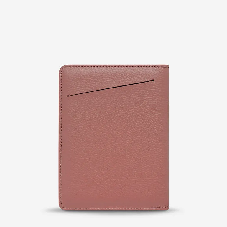 Status Anxiety - In Transit - Passport Wallet - Dusty Rose