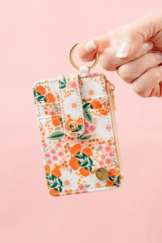 Sweet Meadow Keychain Card Wallet