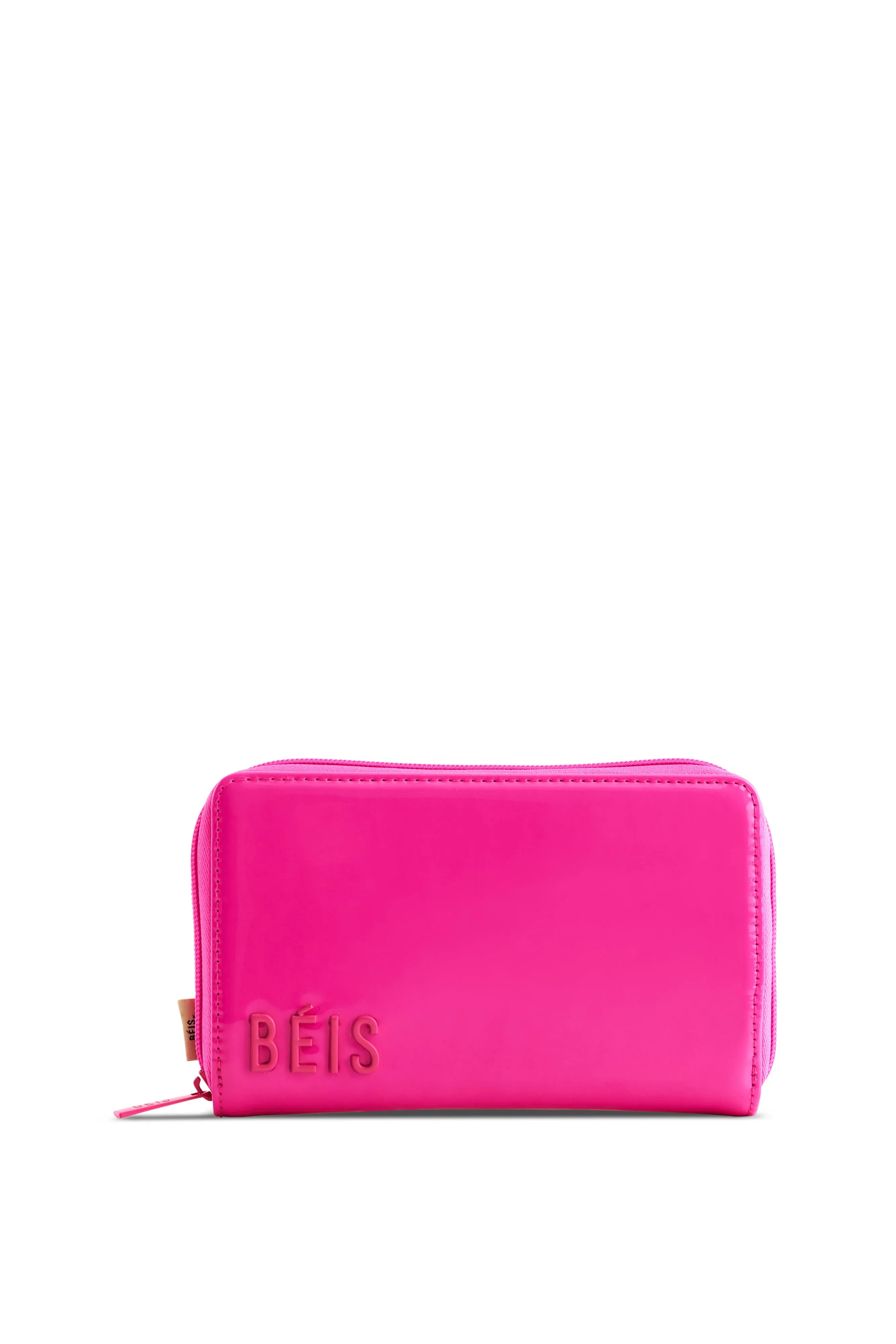 The Travel Wallet in Barbie Pink