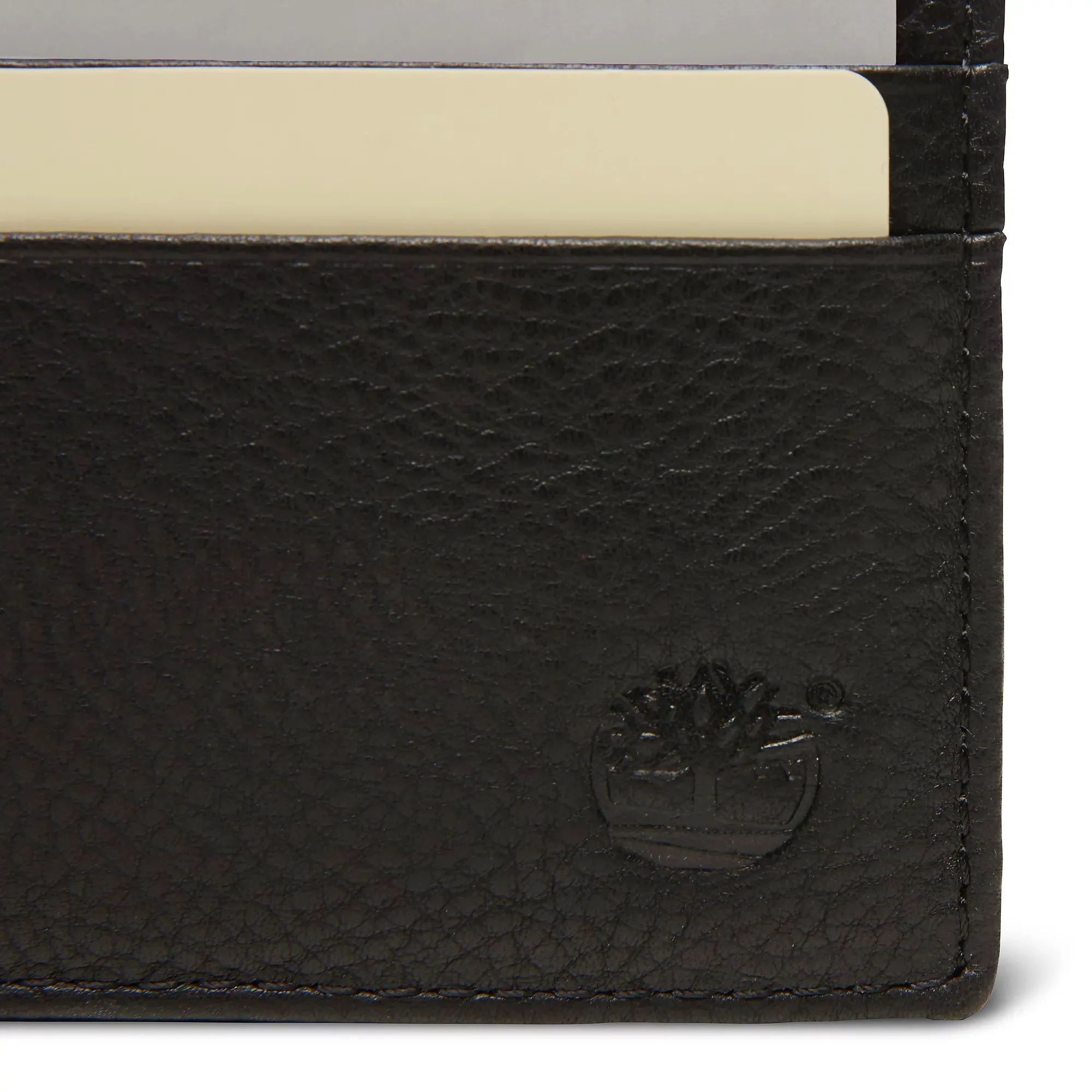 Timberland 'Kennebunk Kn' Leather Credit Card Holder