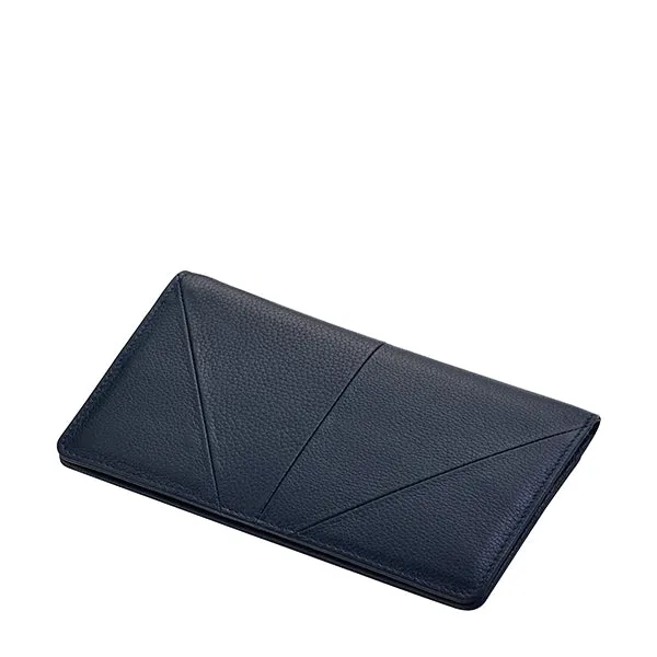 Triple Threat Wallet - Navy Blue