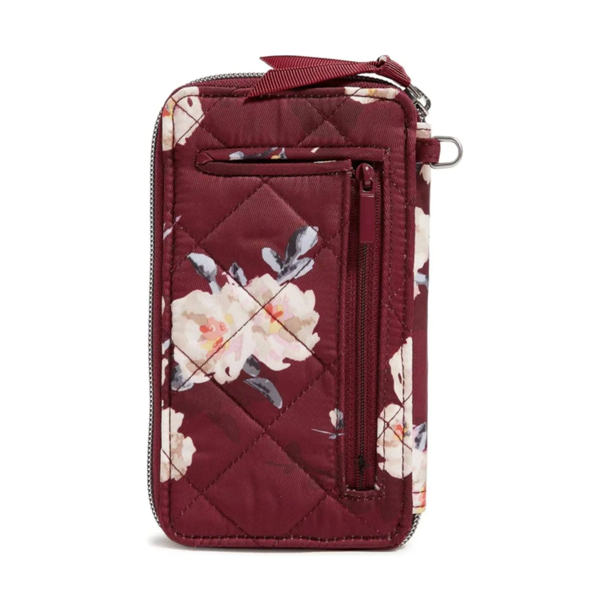 Vera Bradley RFID Large Smartphone Wristlet In Performance Twill - Blooms and Branches