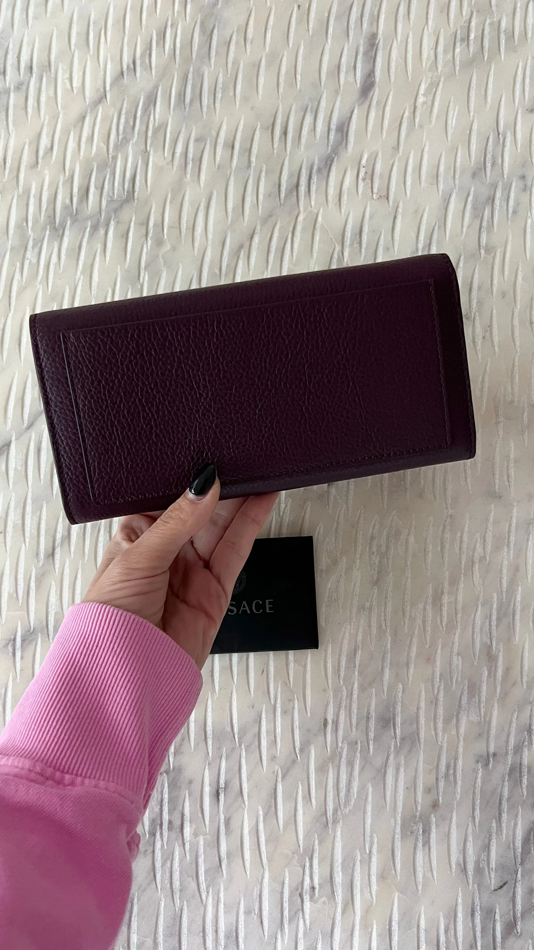 Versace Medusa Continental Long Wallet