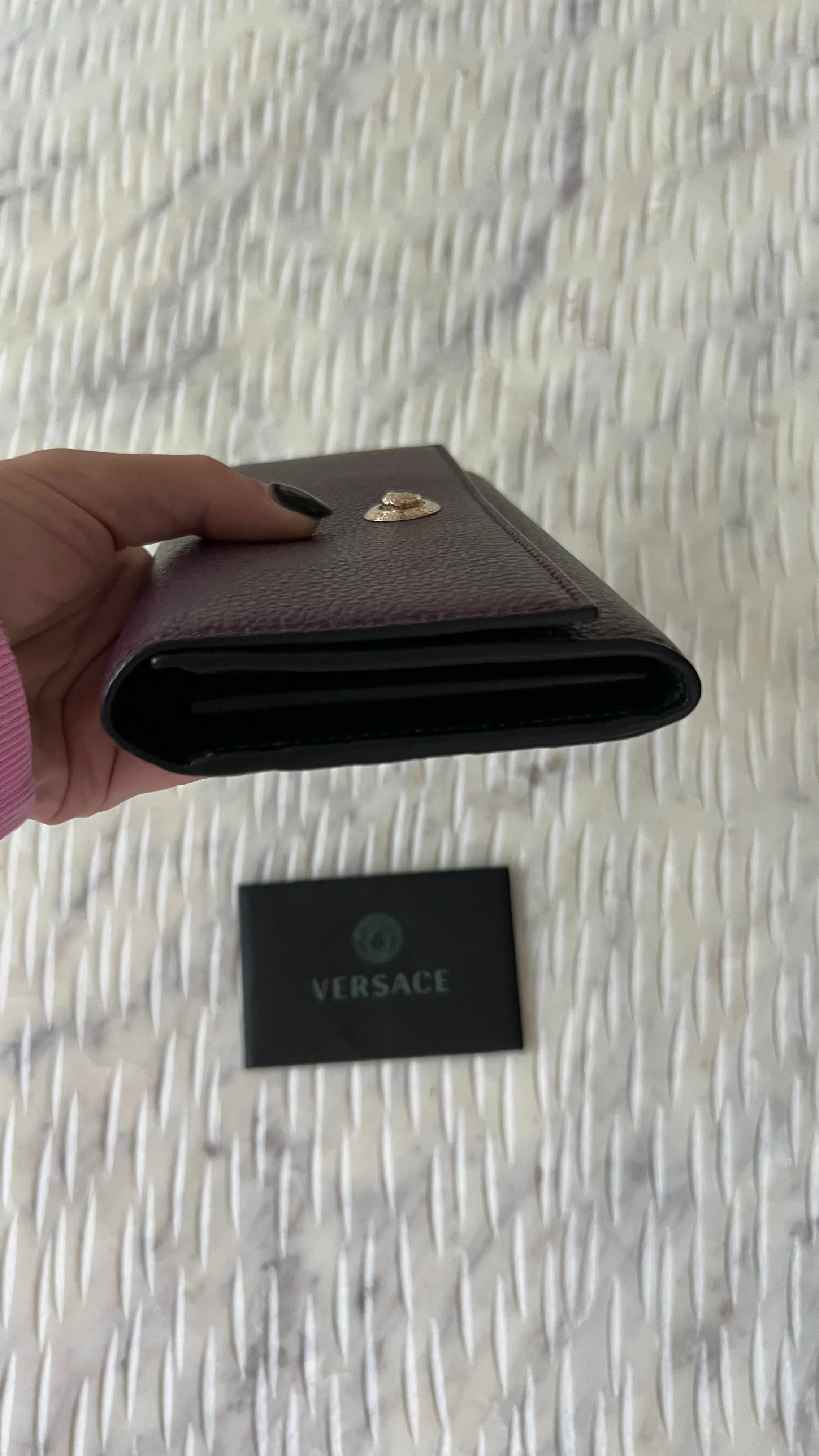 Versace Medusa Continental Long Wallet