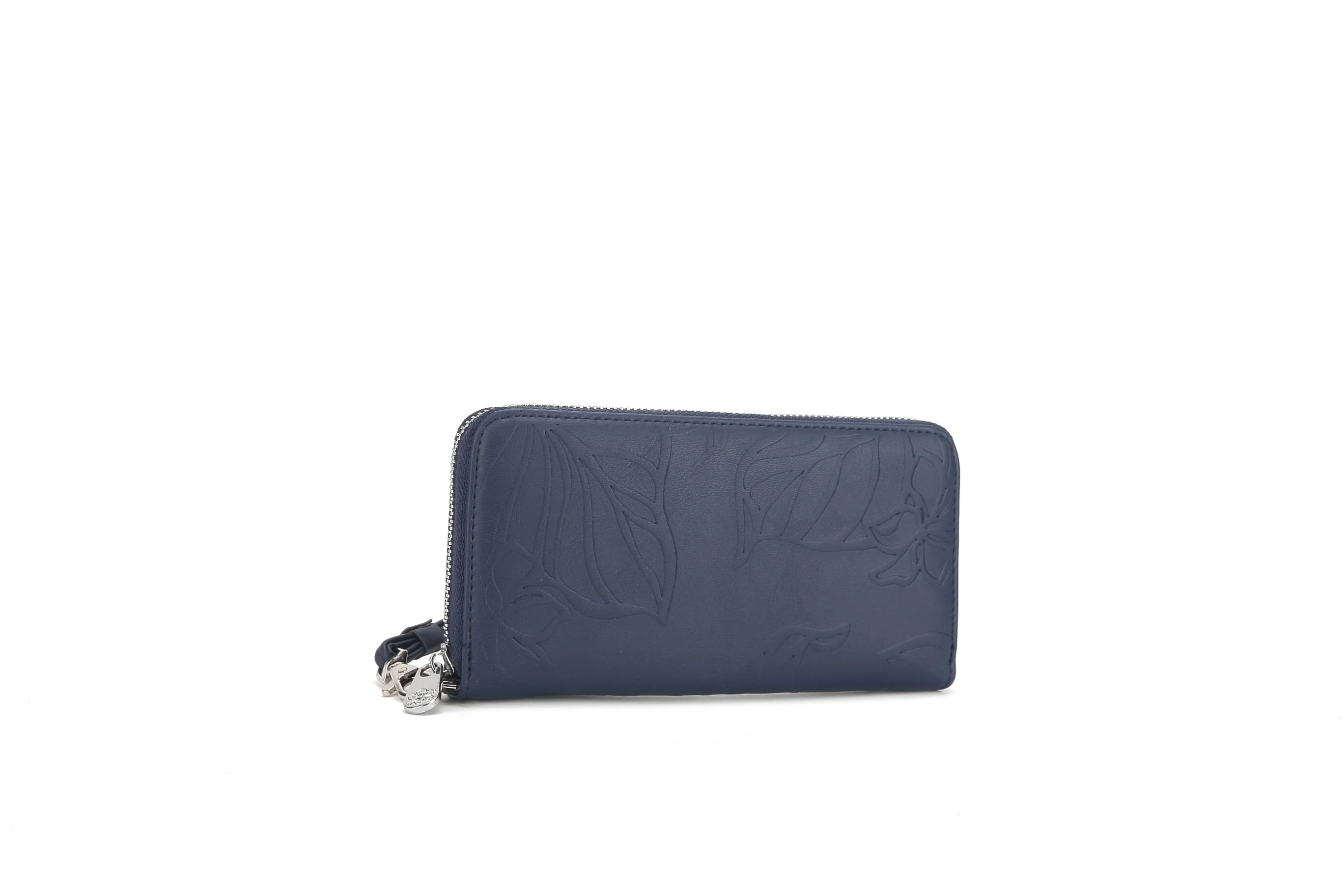 Wallet Kaylee Kalo Embossed Navy