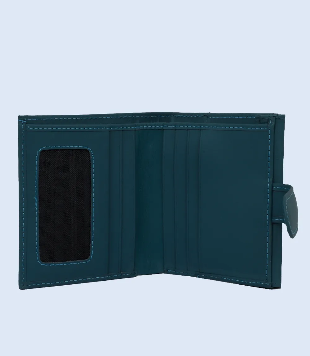 WB2226-TEAL-Women Wallet